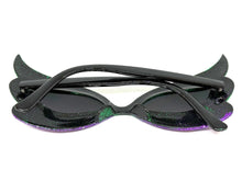 Vibrant Mardi Gras Party Club Beach Cruise Raver Festival SUNGLASSES Fun Shades Glitter Frame C924