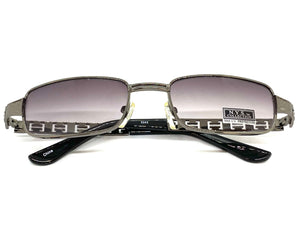 Classy Elegant Contemporary Modern Designer Style SUNGLASSES Gunmetal Frame 5243