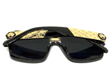 Classic Hardcore Biker Gangster Hip Hop Style SUNGLASSES Black Frame Dark Lens 5468