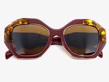 Exaggerated Vintage Retro Style SUNGLASSES Funky Animal Print Frame E1683