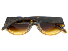 Classic Vintage Retro Style SUNGLASSES Round Thick Tortoise Frame E1277