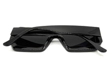 Classic Vintage Retro Style SUNGLASSES Thick Square Black Frame - Dark Lens 75005