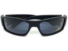 Classic Biker Gangster Hardcore Wrap Around LOCS SUNGLASSES Matte Black Frame 91191