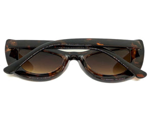 Exaggerated Classic Vintage Retro Cat Eye Style SUNGLASSES Funky Tortoise Frame 1639