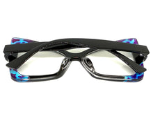 Oversized Vintage Retro Style Clear Lens EYEGLASSES Large Black Frame 97198