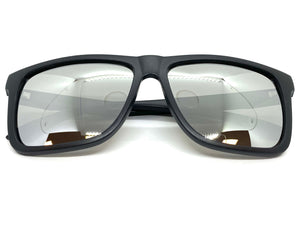 Classic Biker Sporty Trendy Stylish SUNGLASSES Square Black Frame 6821