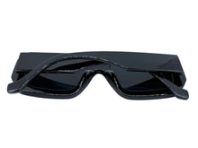 Classic Hardcore Vintage Retro Style SUNGLASSES Thick Square Black Frame M362