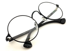 Classic Vintage Retro Style Clear Lens EYEGLASSES Round Black Frame IT085