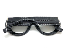 Exaggerated Vintage Retro Style Clear Lens EYEGLASSES Large Round Thick Black Frame 81216