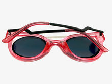 Classic Vintage Retro Cat Eye Style SUNGLASSES Funky Pink Frame 1737