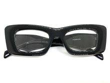 Exaggerated Vintage Retro Style Clear Lens EYEGLASSES Thick Black Frame 81260