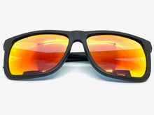 Classic Biker Sporty Trendy Stylish SUNGLASSES Square Black Frame 6821