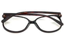 Oversized Classic Vintage Retro Style Clear Lens EYEGLASSES Large Round Brown Frame I129