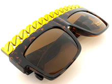 Oversized Vintage Retro Hardcore Hip Hop Rapper Pimp Style SUNGLASSES Large Thick Tortoise Frame PT0251