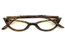 Classic Vintage Retro Cat Eye Style Clear Lens EYEGLASSES Pointy Tortoise Frame KIT400