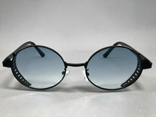 Classic Elegant Vintage Retro Style SUNGLASSES Oval Gold Frame - Light Gradient Lens 27740