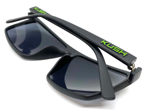 Classic Biker Gangster Hardcore KUSH SUNGLASSES Square Black Frame 6476