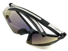 Classic Sporty Wrap Around Style Cycling Biker SUNGLASSES Black Frame 4010