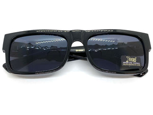 Classic Biker Gangster Hardcore LOCS SUNGLASSES Black Frame 91207