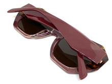 Exaggerated Vintage Retro Style SUNGLASSES Funky Animal Print Frame E1683
