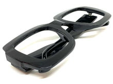 Oversized Vintage Retro Style Large Black Lensless Eye Glasses- Frame Only NO Lens 5255