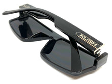 Classic Biker Gangster Hardcore KUSH SUNGLASSES Black Frame Dark Lens 80771