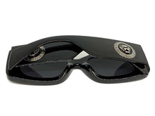 Classic Hardcore Biker Gangster Style SUNGLASSES Black Frame - Dark Lens 5015