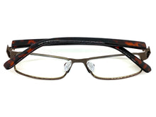 Classy Contemporary Modern Style Clear Lens EYEGLASSES Bronze Fashion Frame 7269