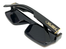 Classic Biker Gangster Hardcore KUSH SUNGLASSES Black Frame Dark Lens 80771