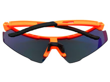 Oversized Retro Sporty Wrap Around Style SUNGLASSES Large Gold POLARIZED Lens XSP0007