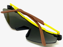Classic Retro Sporty Wrap Around Shield Style SUNGLASSES Sleek Multicolor Frame 80583