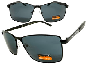 Classic Sporty Modern Stylish Sleek Biker SUNGLASSES Black Frame Dark Lens 1462