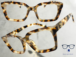 Classic Vintage Retro Style READING GLASSES READERS Leopard Frame Lens Strength +2.50