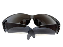 Oversized Space Futuristic Robotic Cyclops Shield Costume Party SUNGLASSES Huge Blue & Gold Lens 2170