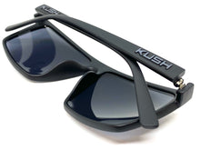 Classic Biker Gangster Hardcore KUSH SUNGLASSES Square Black Frame 6476