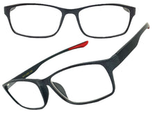 Sleek Contemporary Modern Sporty Style READING GLASSES READERS Gray Frame Lens Strength +1.50
