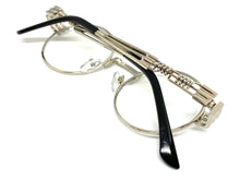 Classic Vintage Retro Style Clear Lens EYEGLASSES Round Silver Frame 10700