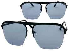 Classic Modern Vintage Retro Aviator Style SUNGLASSES Black Frame 5325