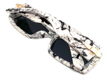 Classic Luxury Retro Hip Hop Style SUNGLASSES Marble Lens 30421