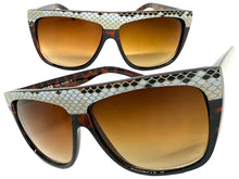 Oversized Classic Vintage Retro Style SUNGLASSES Large Tortoise Snakeskin Frame 1201