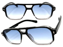 Classic Vintage Retro Hip Hop Style SUNGLASSES Square Black Frame 80930