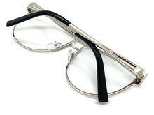 Classic Vintage Retro Style Clear Lens EYEGLASSES Chrome Frame 163889