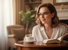 Classic Elegant Vintage Retro Cat Eye Style READING GLASSES READERS Leopard Frame +1.50