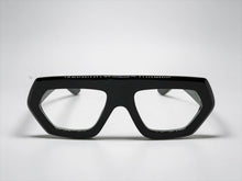 Classy Elegant Modern Retro Style Clear Lens EYEGLASSES Black Geometric Optical Frame 6191