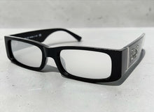 Classic Hardcore Biker Gangster Style LOCS SUNGLASSES Large Thick Black Frame - Silver Lens 91320