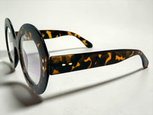 Oversized Vintage Retro Style Clear Lens EYEGLASSES Large Thick Round Tortoise Frame 1765