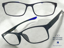 Sleek Contemporary Modern Sporty Style READING GLASSES READERS Gray Frame Lens Strength +2.75