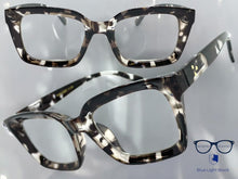 Classic Vintage Retro Style READING GLASSES READERS Gray Tortoise Frame Lens Strength +1.50