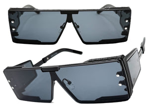 Classic Hardcore Gangster Hip Hop Rapper Pimp Style SUNGLASSES Black Frame 79004
