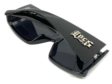 Oversized Biker Gangster Hardcore LOCS SUNGLASSES Thick Black Frame 91160